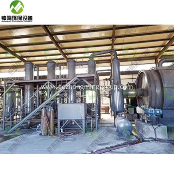 What is Pyrolysis Oil Reaction Process